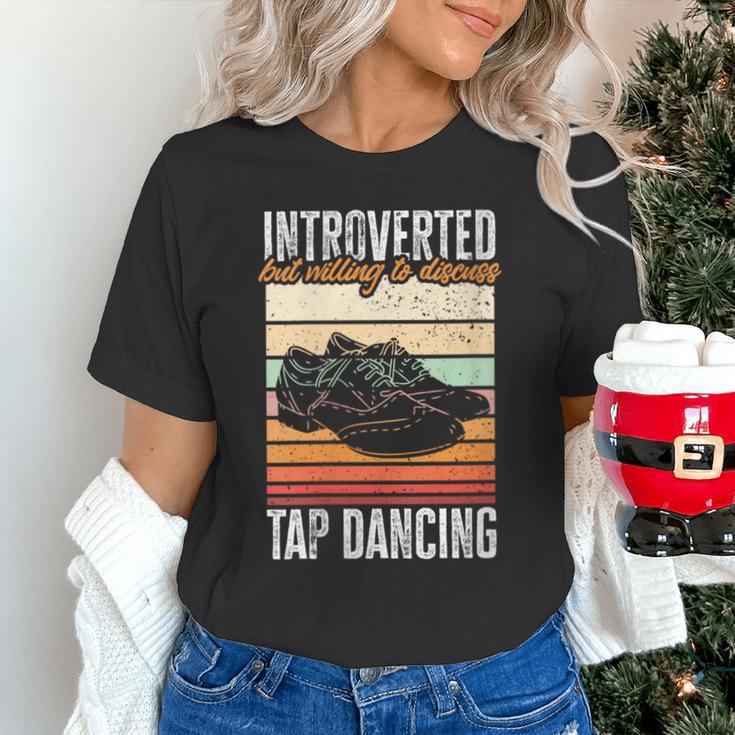 Tap Dancing Introvert Teacher Tap Dancer Tap Dance Unisex T-Shirt Tap Dancing Introvert Teacher Tap Dancer Tap Dance Unisex T-Shirt