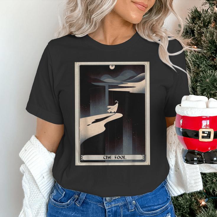 Tarot Cards Guide Book Esoteric Mysticism Clothing The Fool Tarot Card -Adults & Kids Small Short Sleeve Crew Neck Classic Fit Unisex T-Shirt