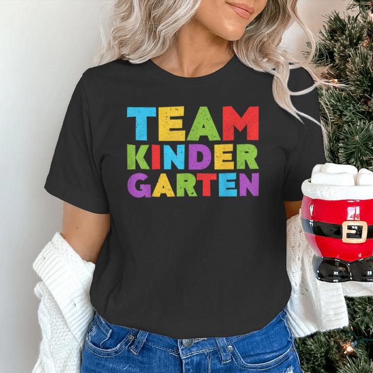 Team Kindergarten Shirt Teacher Back To School Graduation Men Women Girls Kids Unisex T-Shirt