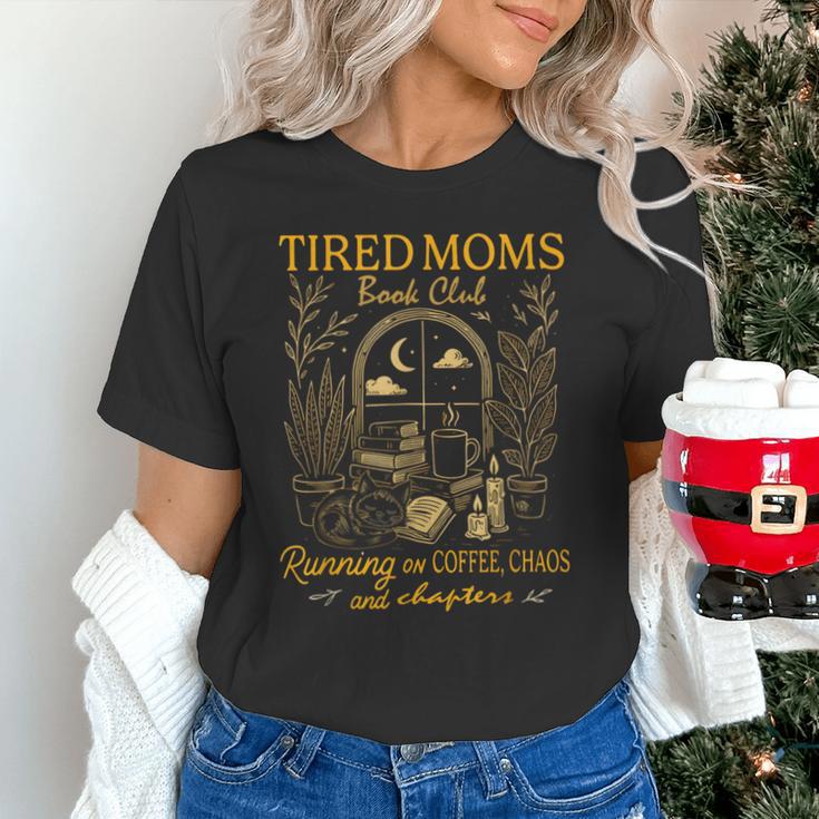 Tired Mom Club Bookish Things Booktrovert Book Lover Unisex T-Shirt