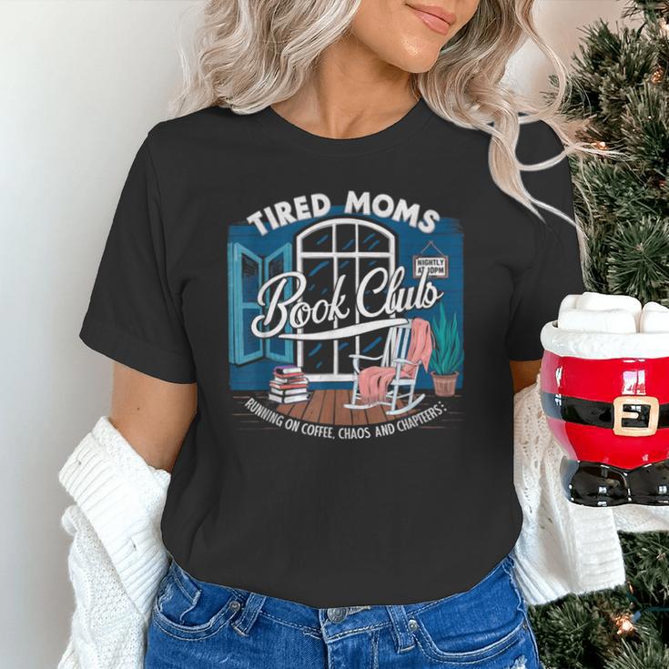 Tired Moms Book Club Coffee Chaos And Chapters Graphic Unisex T-Shirt