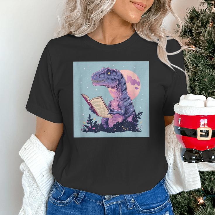 Trex Reading Book Dinosaur Unisex T-Shirt Trex Reading Book Dinosaur Unisex T-Shirt