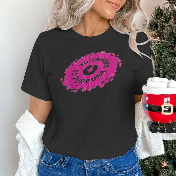 Tu Sangre Es Purpura Mexican Nostalgia Unisex T-Shirt