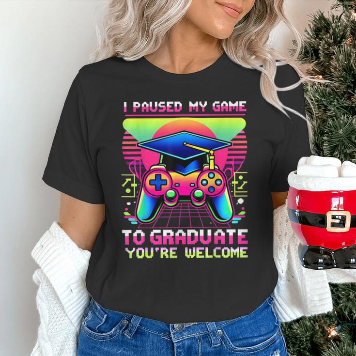 Video Gamer Graduate Graduation Grad Gaming Unisex T-Shirt