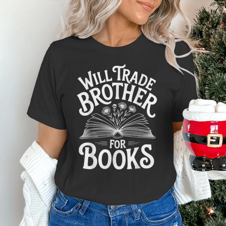 Will Trade Brother For Books Unisex T-Shirt Will Trade Brother For Books Unisex T-Shirt