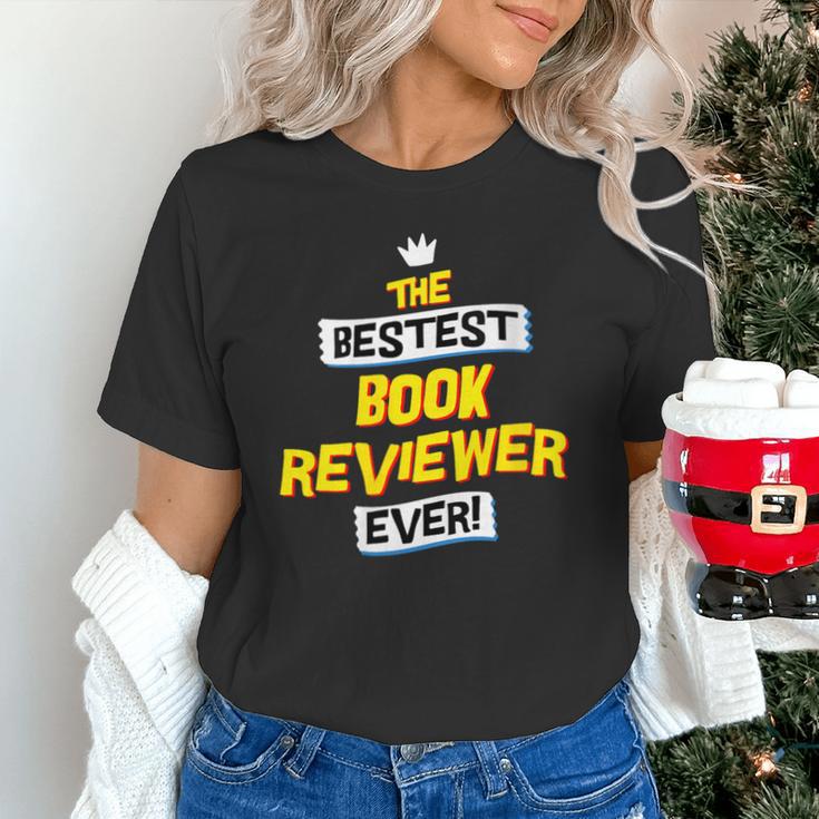 Women's Best Book Reviewer Critic Job Occupation Unisex T-Shirt Women's Best Book Reviewer Critic Job Occupation Unisex T-Shirt
