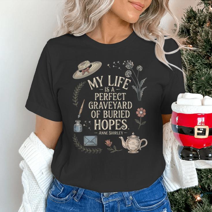 Women's Dramatic Book Lover Quote Unisex T-Shirt