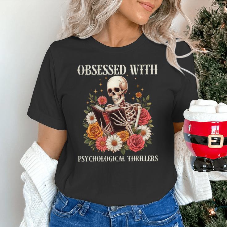 Women's Psychological Thriller Book Reader Lover Unisex T-Shirt Women's Psychological Thriller Book Reader Lover Unisex T-Shirt