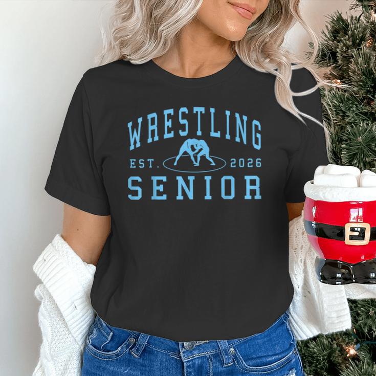 Wrestling Senior Night Wrestling Senior 2026 Graduation 70 Unisex T-Shirt