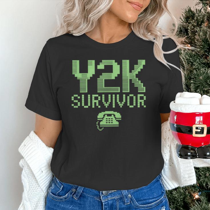 Y2K Survivor 2000s Nostalgia Retro Vintage Nostalgic Unisex T-Shirt Y2K Survivor 2000s Nostalgia Retro Vintage Nostalgic Unisex T-Shirt