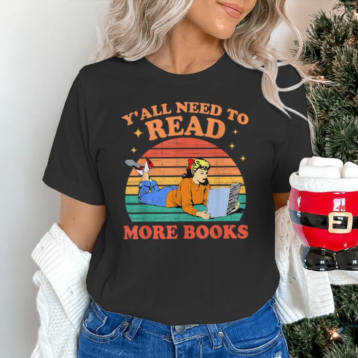 Y'All Need To Read More Books Book Lover Vintage Unisex T-Shirt