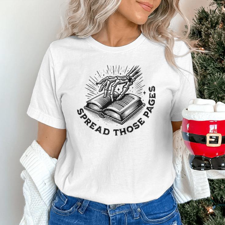 2 SIDES I Look Better Bent Over A Book Saying Quote Unisex T-Shirt