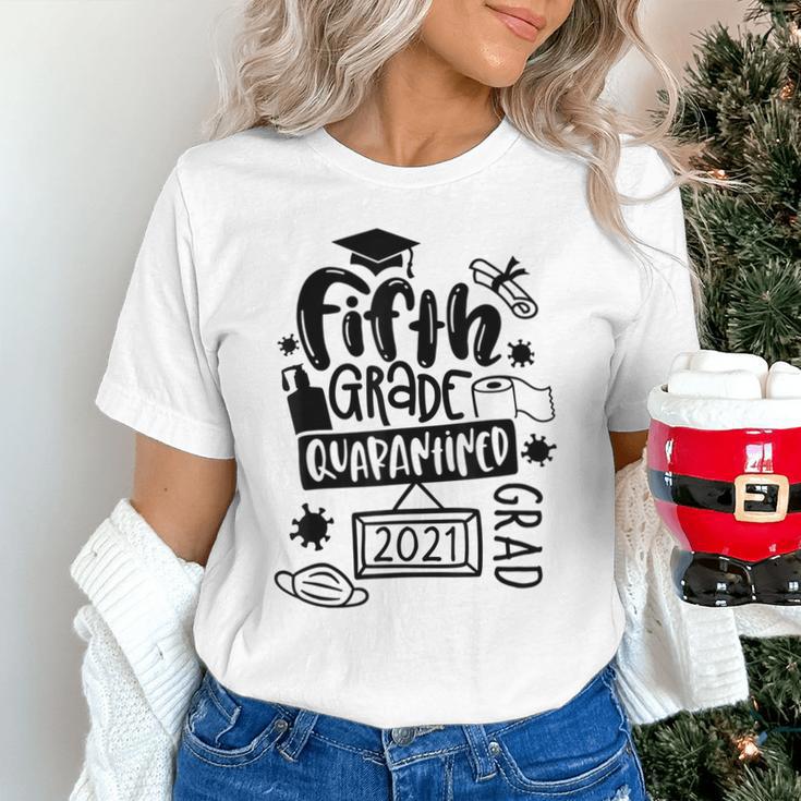 5th Grade Graduate 2021 Graduate Quarantine Fifth Graduation Unisex T-Shirt