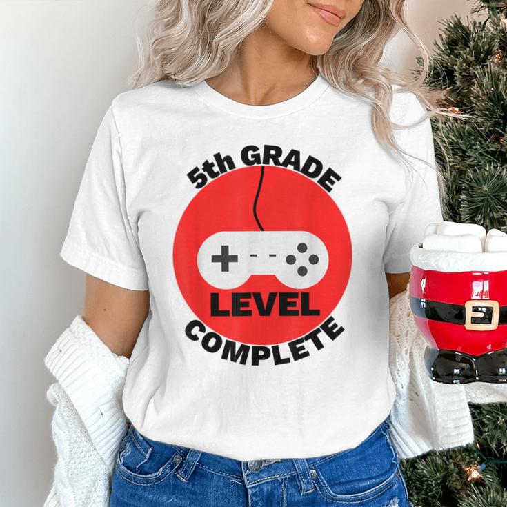 5th Grade Level Complete Gamer Graduation Unisex T-Shirt