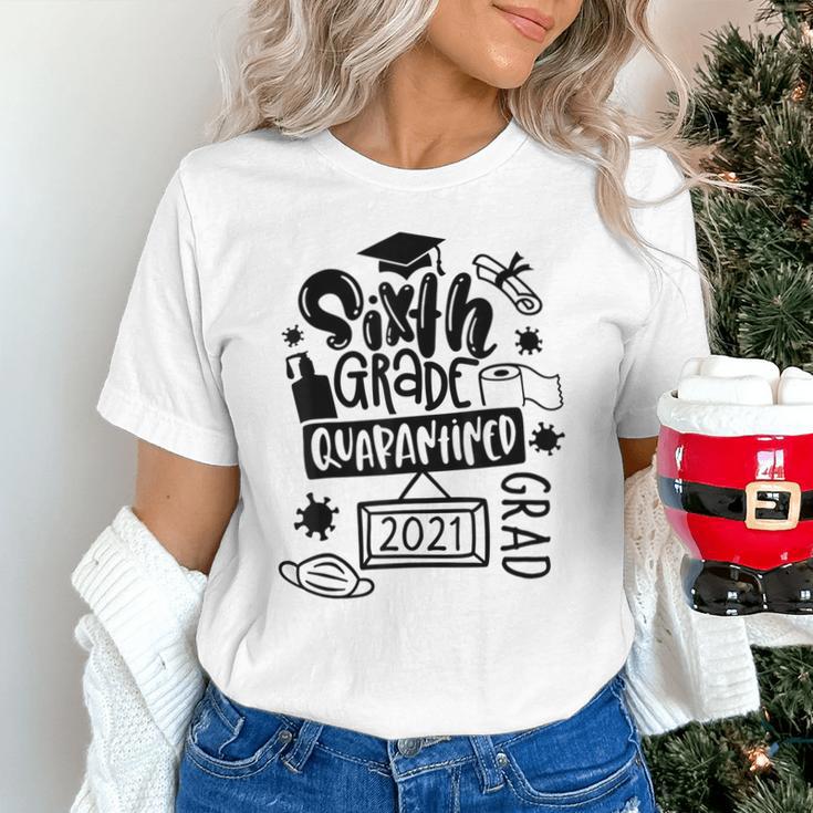 6th Grade Graduate 2021 Graduate Quarantine Sixth Graduation Unisex T-Shirt