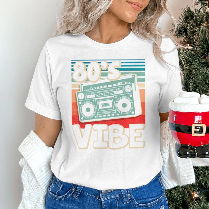 90's Vibe Vintage Style Cassette Tape Nostalgia 1990s Party Premium Tri-Blend Unisex T-Shirt