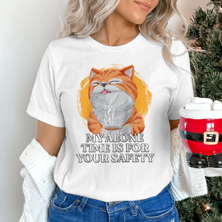 My Alone Time Is For Your Safety Coffee Lover Introvert Raglan Baseball Tee Unisex T-Shirt My Alone Time Is For Your Safety Coffee Lover Introvert Raglan Baseball Tee Unisex T-Shirt