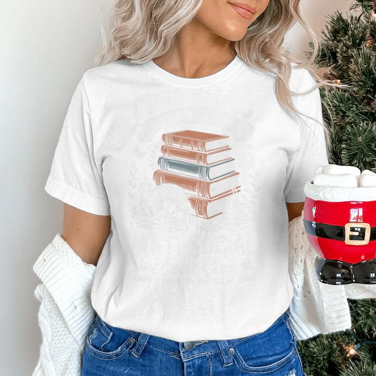 Anti-Social Book Club Reader Books & Coffee Dark Academia Premium Tri-Blend Unisex T-Shirt