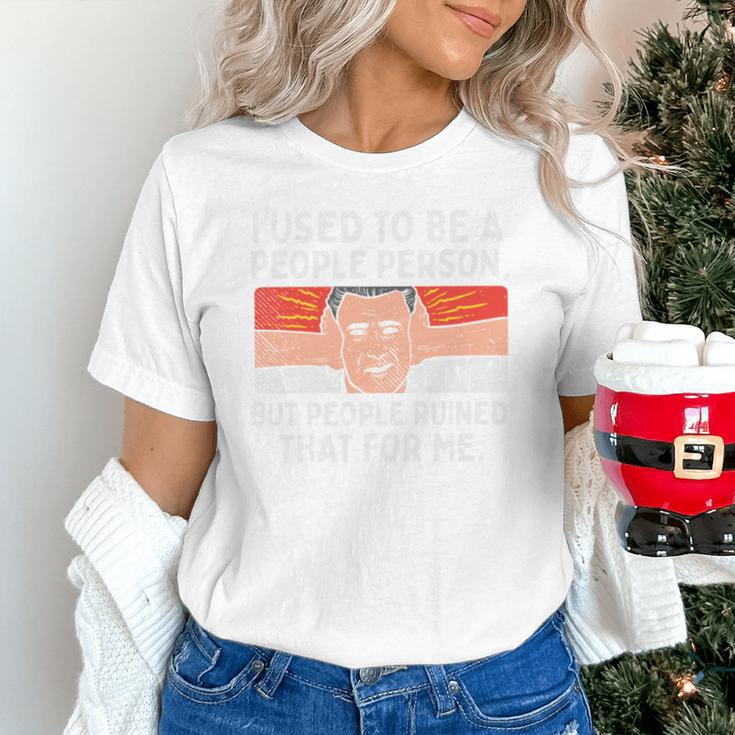Antisocial Not A People Person Socially Selective Introvert Unisex T-Shirt Antisocial Not A People Person Socially Selective Introvert Unisex T-Shirt