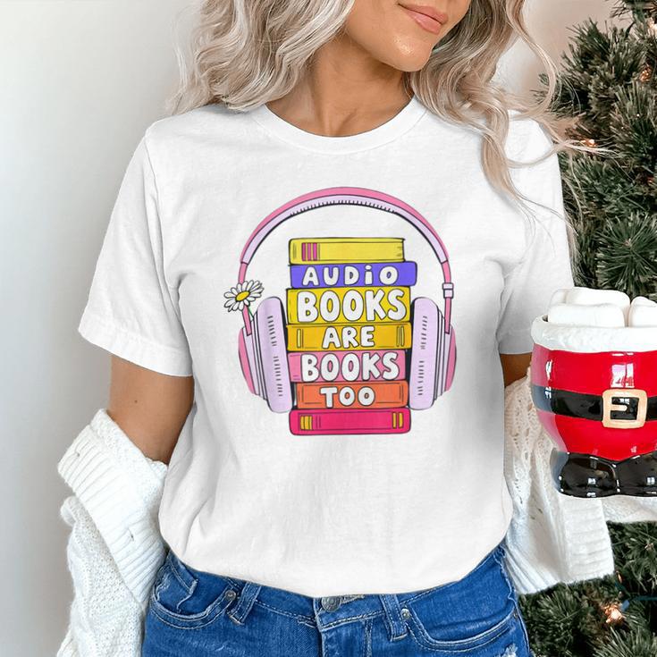 Audiobooks Are Books Too – Bookworm Nerd Reading Geek Unisex T-Shirt Audiobooks Are Books Too – Bookworm Nerd Reading Geek Unisex T-Shirt