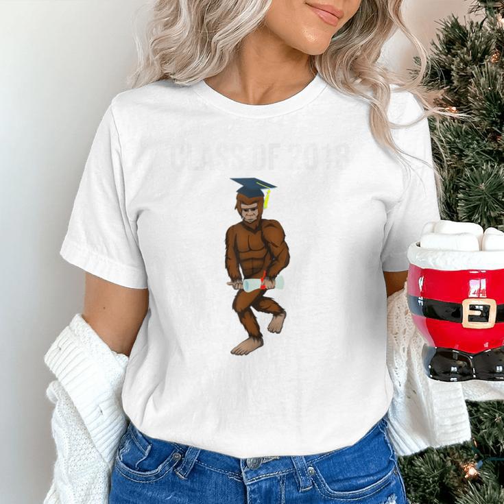 Bigfoot Graduation Shirt Class Of 2018 College Boys Unisex T-Shirt