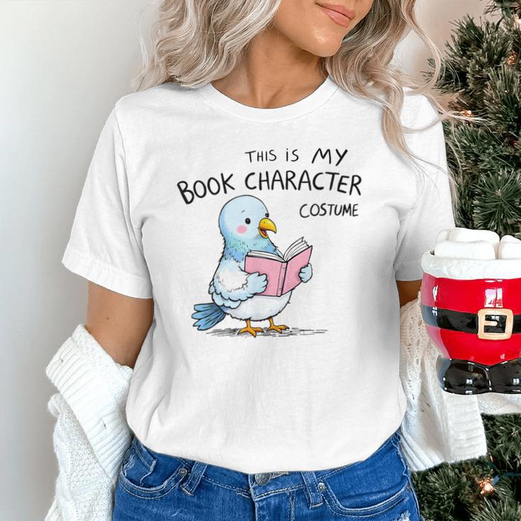 This Is My Book Character Costume I Pigeon Reading Tee Unisex T-Shirt