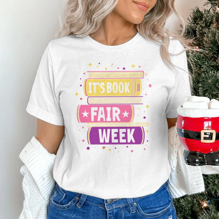 Book Fair Bookworm Library Its Book Fair Week Unisex T-Shirt