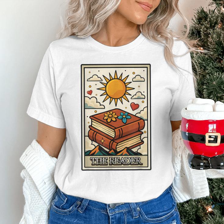Book Reading Tarot Card The Reader Unisex T-Shirt Book Reading Tarot Card The Reader Unisex T-Shirt