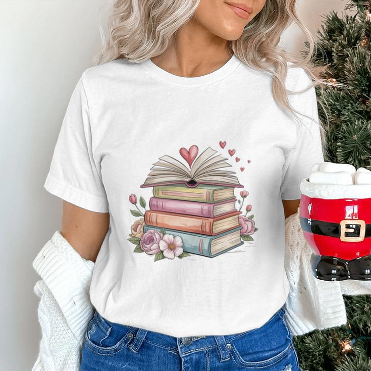 All Booked For Valentines Book Lover Romance Unisex T-Shirt