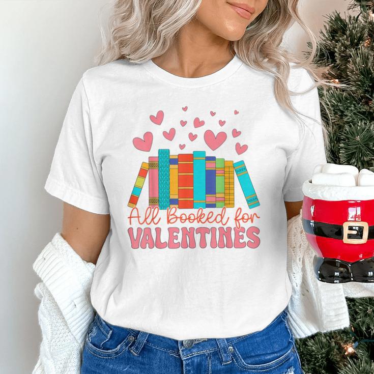 All Booked For Valentines Book Lover Valentine's Day Unisex T-Shirt