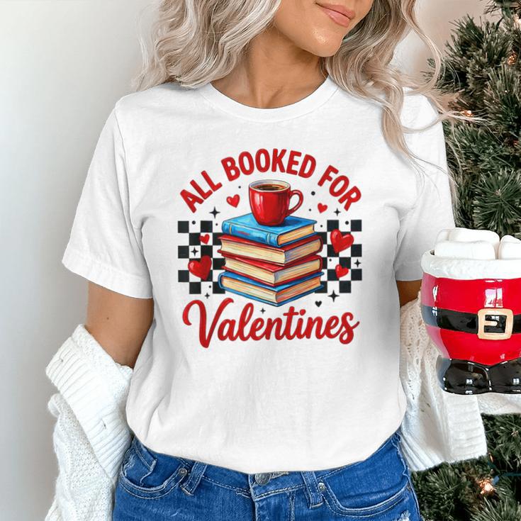 All Booked For Valentines Book Lovers Teacher Student Unisex T-Shirt All Booked For Valentines Book Lovers Teacher Student Unisex T-Shirt