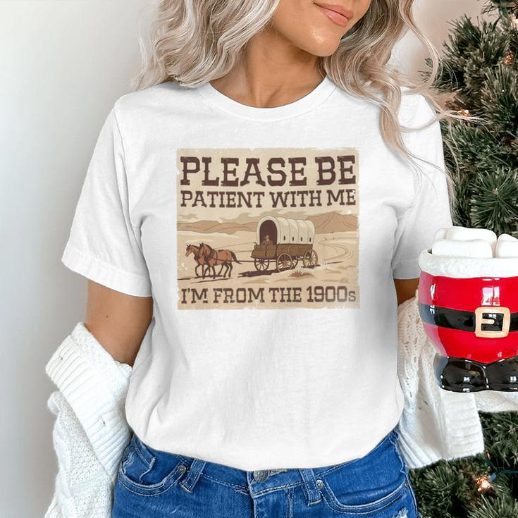 Boomer Millennial Please Be Patient I'm From The 1900s Premium Unisex T-Shirt Boomer Millennial Please Be Patient I'm From The 1900s Premium Unisex T-Shirt