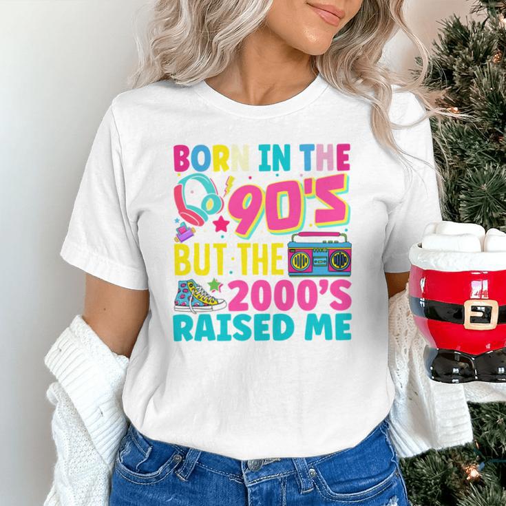 Born In The 90's But The 2000's Raised Me Y2K Nostalgia Unisex T-Shirt