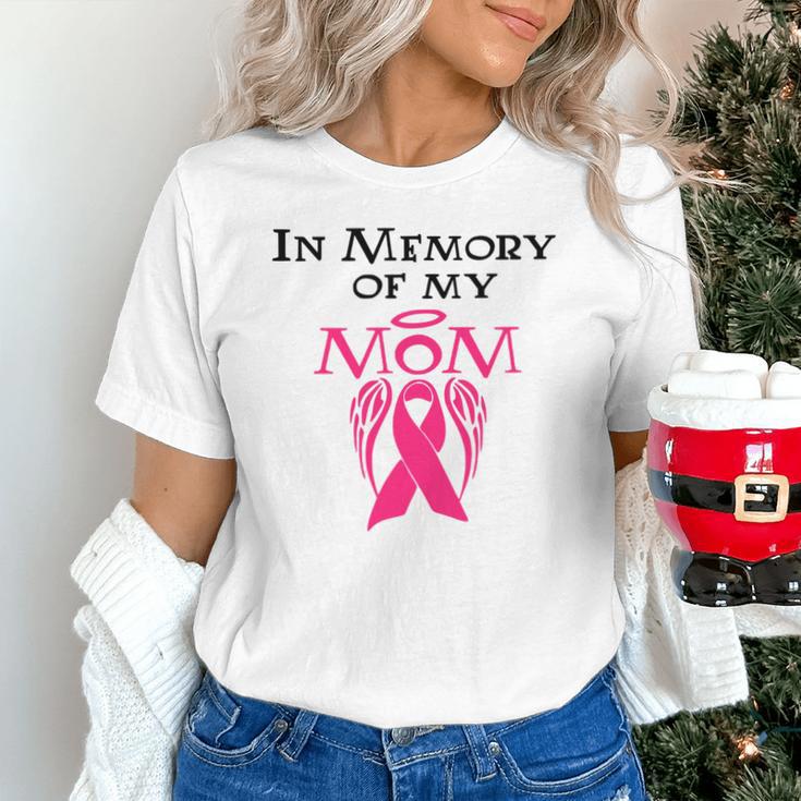 Breast Cancer Awareness Memory Mother Chemo Fighter Unisex T-Shirt