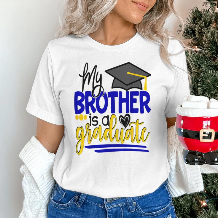 My Brother Is A Graduate Shirt Matching Family Graduation Unisex T-Shirt