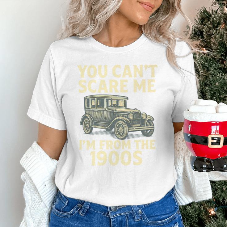 You Can't Scare Me I'm From The 1900s Retro Vintage Car Premium Unisex T-Shirt
