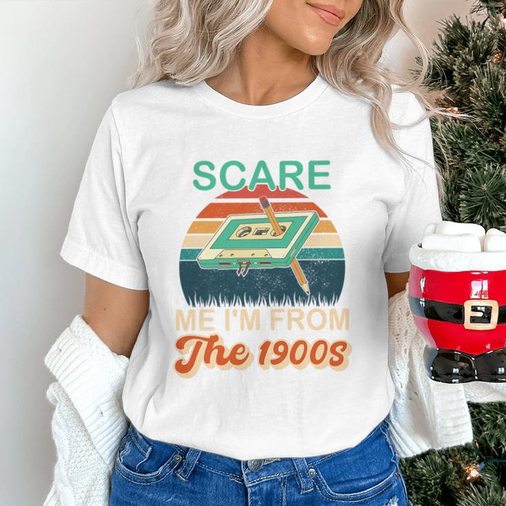 You Can't Scare Me I'm From The 1900s Retro Vintage Premium Tri-Blend Unisex T-Shirt