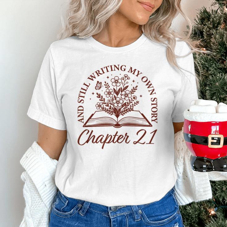 Chapter 21 Book Readers Flower Lovers 21st Birthday Girls Unisex T-Shirt Chapter 21 Book Readers Flower Lovers 21st Birthday Girls Unisex T-Shirt