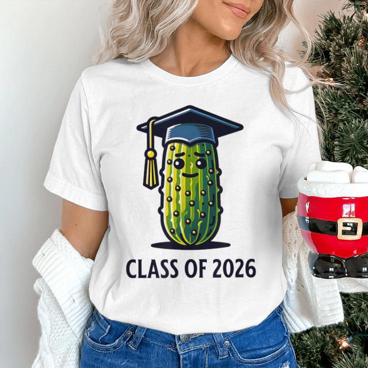 Class Of 2026 Graduation Pickle Trendy Graduate Humor Unisex T-Shirt