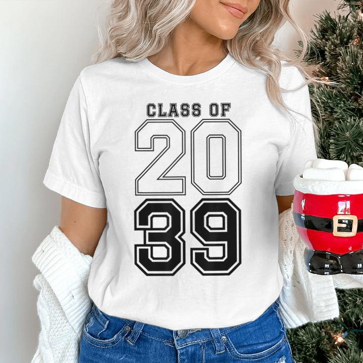 Class Of 2039 Blue Graduation Senior Student Tee Unisex T-Shirt