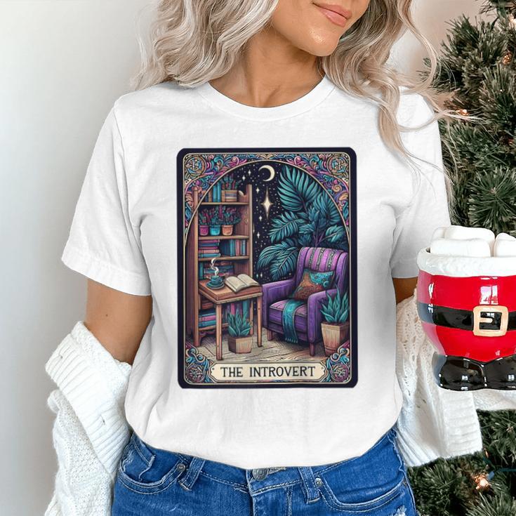 Color Graphic The Introvert Tarot Card Raglan Baseball Tee Unisex T-Shirt Color Graphic The Introvert Tarot Card Raglan Baseball Tee Unisex T-Shirt