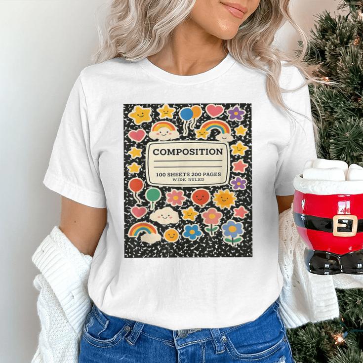 Composition Notebook Costume Teacher Matching Halloween Book Unisex T-Shirt