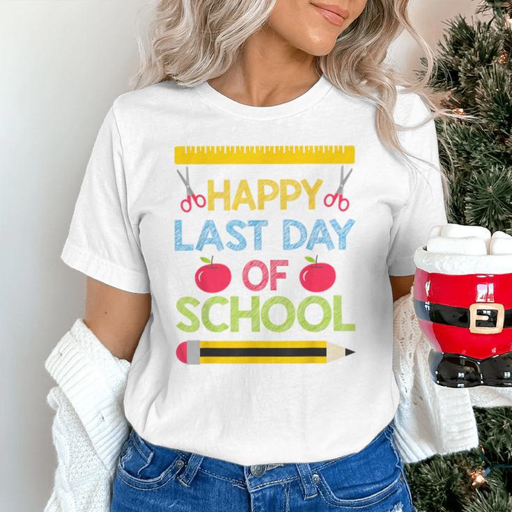 Cool Stylish Happy Last Day Of School Shirt Graduation Unisex T-Shirt
