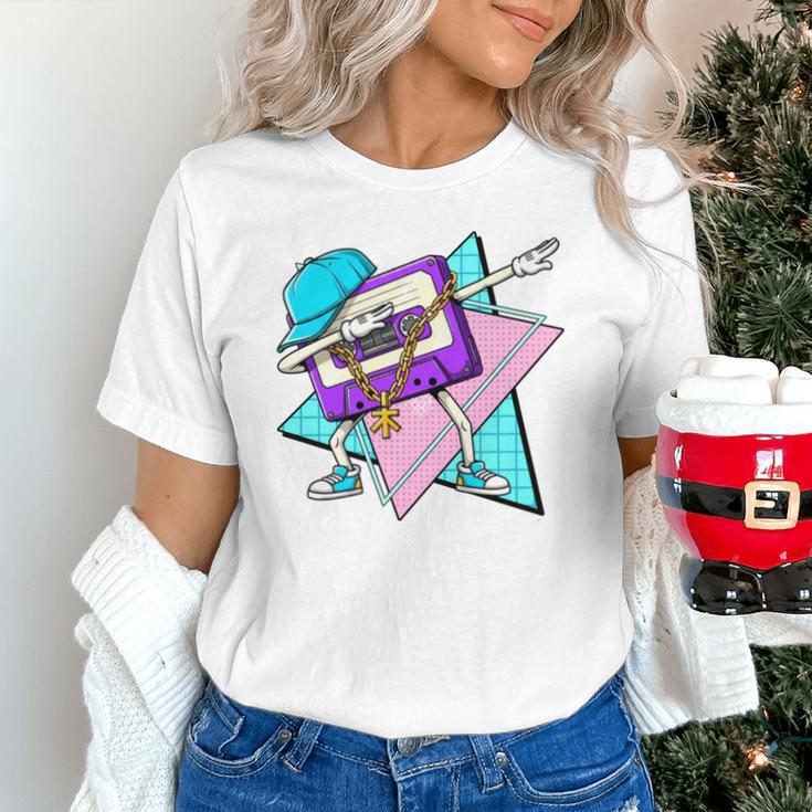 Dabbing Cassette Tape 70s 80s 80s Outfit Nostalgia Unisex T-Shirt