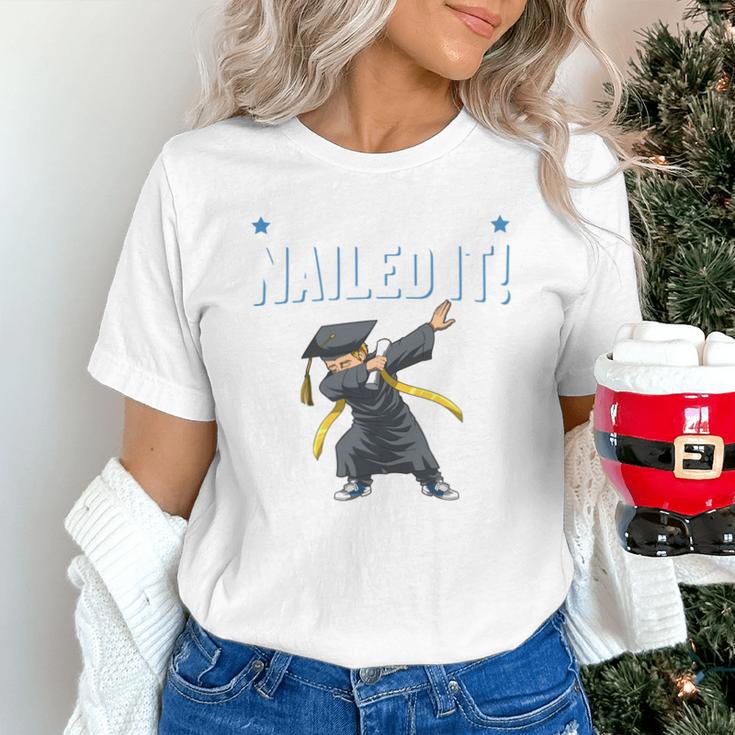 Dabbing Graduation Class Of 2025 Boy Kindergarten Nailed It Unisex T-Shirt