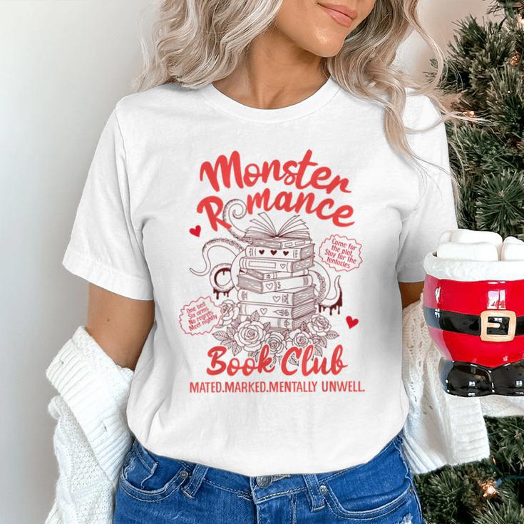 Dark Romance Reader Reading Monster Romance Book Club Unisex T-Shirt