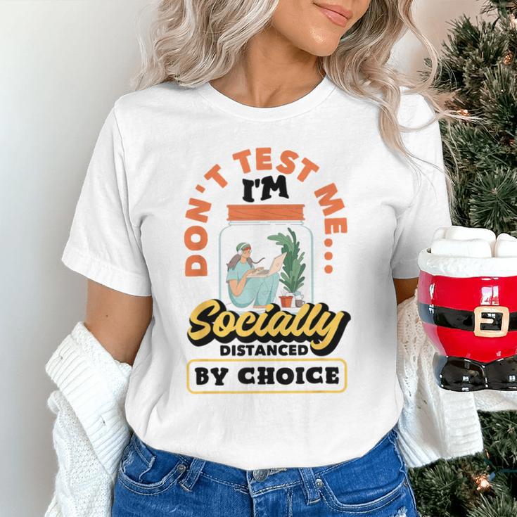 Don't Test Me Introvert's Unisex T-Shirt Don't Test Me Introvert's Unisex T-Shirt