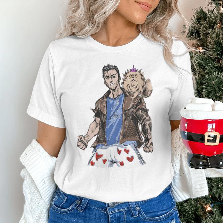 Dungeon Crawler Carl Sketchbook Princess Donut And Carl Book Unisex T-Shirt
