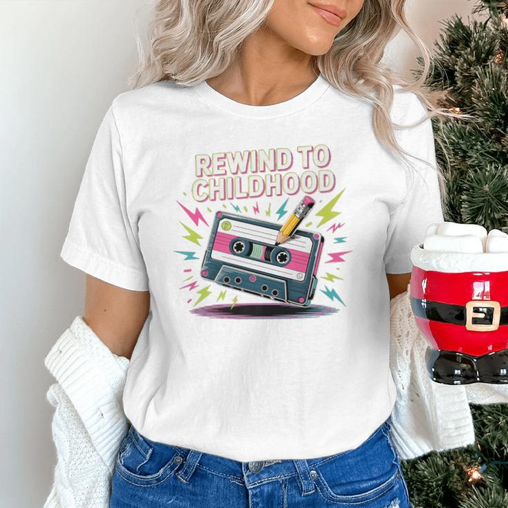 Elder Millennials Embracing 90s Rewind Nostalgia Vibes Premium Unisex T-Shirt