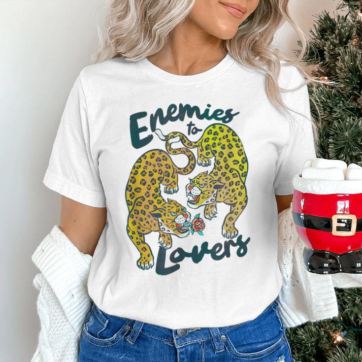 Enemies To Lovers Jaguar Tee Romance Book Plot Device Trope Unisex T-Shirt